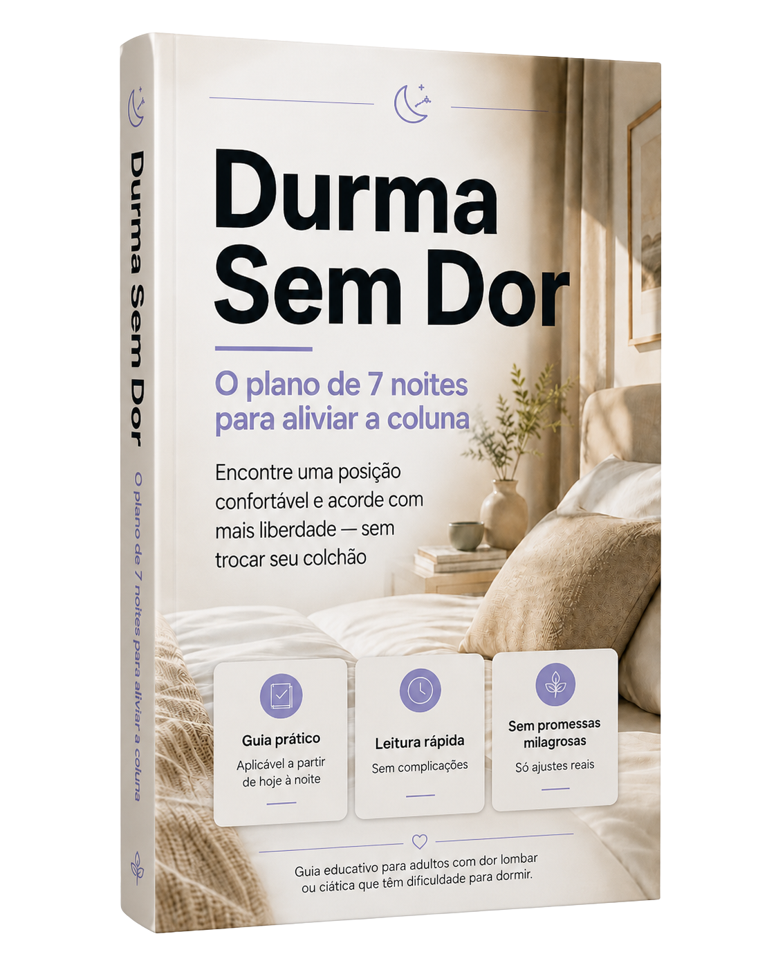 Mockup do guia Durma Sem Dor